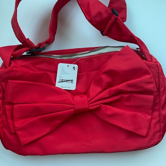 NWT Free People Lucca Coquette Bow Crossbody - Picture 11 of 11